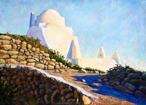 Paraportiani Mykonos at Sunset