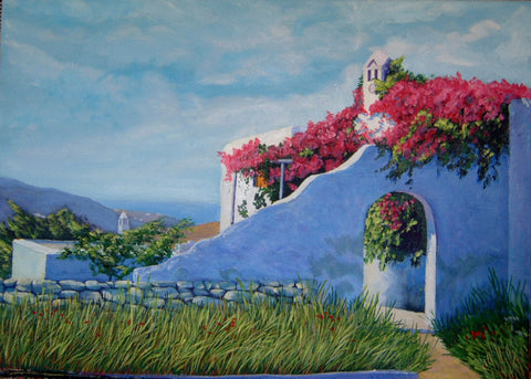House with Bougainvillae SOLD