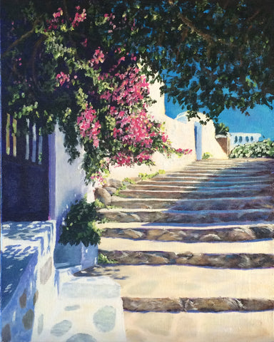 Steps on Mykonos SOLD