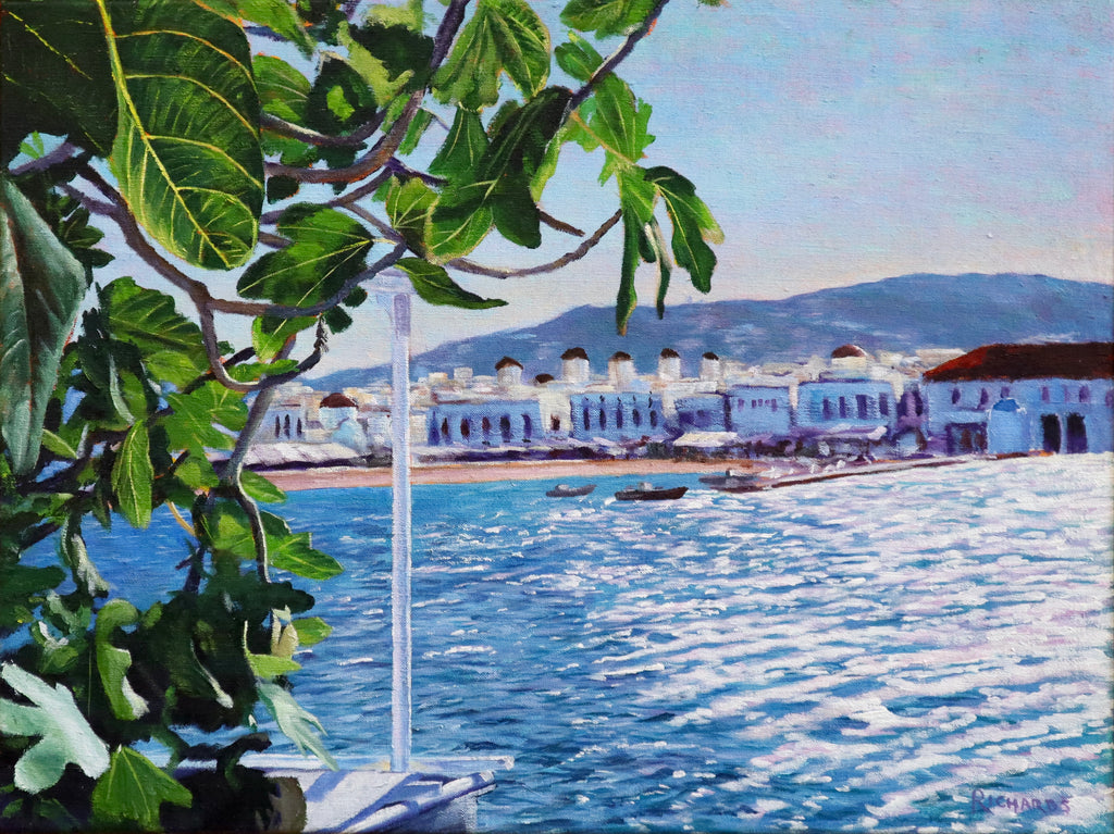 View of Mykonos Town.